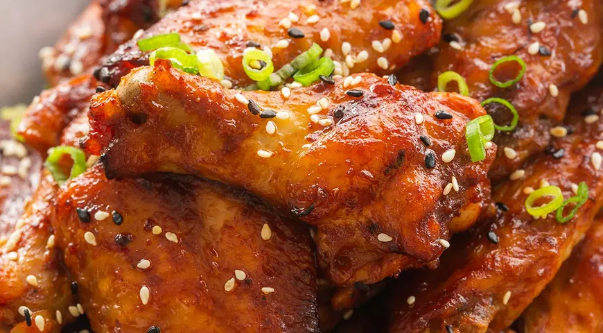 Крылышки в маринаде