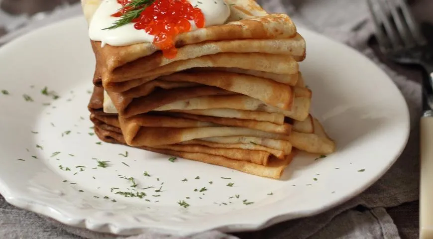 Блинчики на картофельном отваре