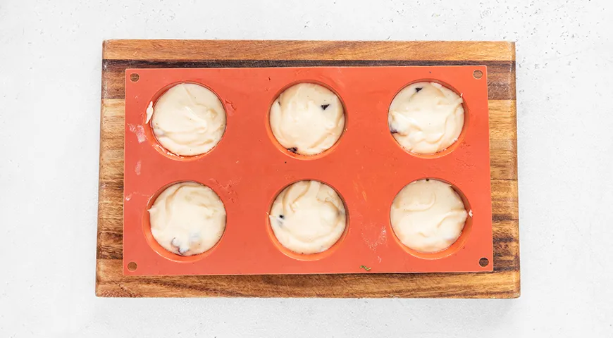 Кексы на сметане в формочках