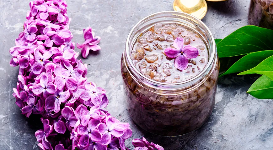 Варенье из цветков сирени