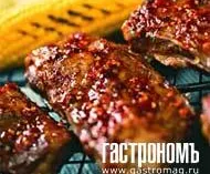 Рецепты с мясом, мёдом и соусами