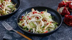 Салат с кальмарами без яиц