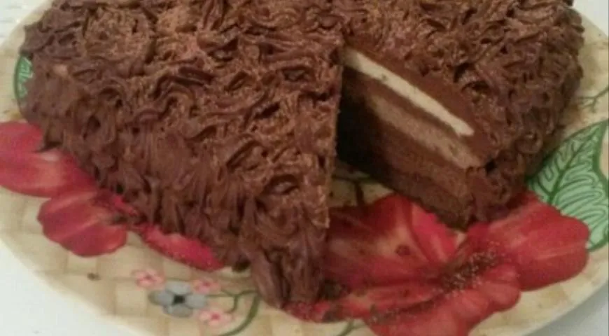 Торт "Шоколадная радуга"