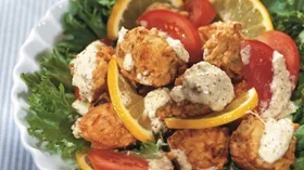 Рецепты с рыбой, морепродуктами и салатом