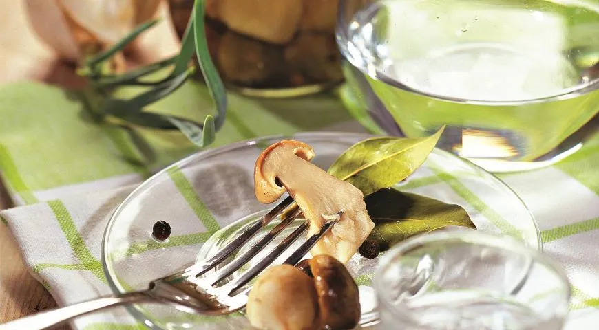 Засолка грибов горячим способом