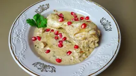 Курица в ореховом соусе - Сациви