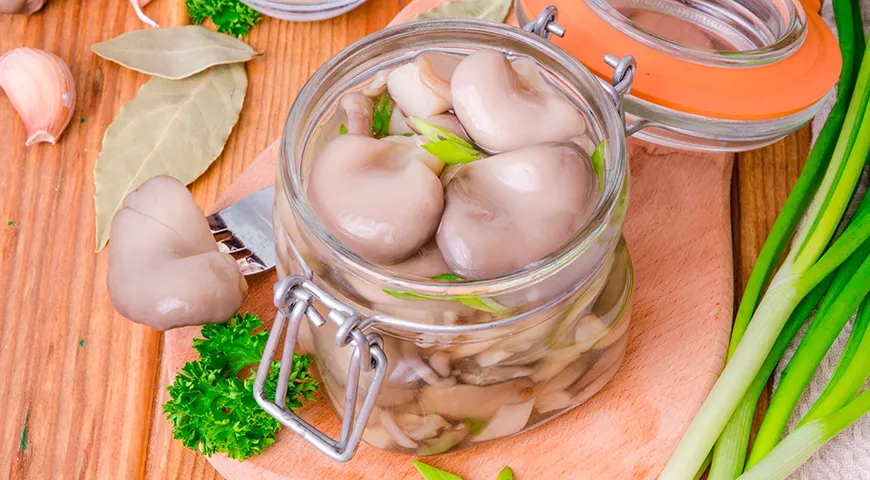 Классический (горячий) способ маринования вешенок