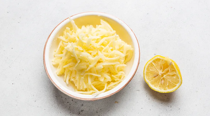 Салат «Мимоза» с семгой