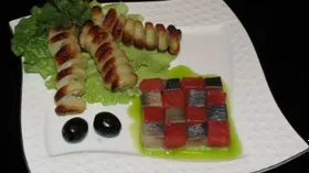 Рецепты с маслом оливковым, лососем и огурцом