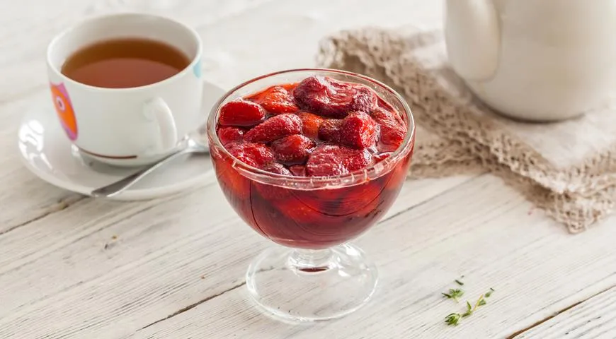 Рецепт варенья из замороженной клубники