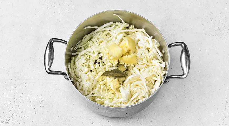 Та самая капуста, как в школьной столовой