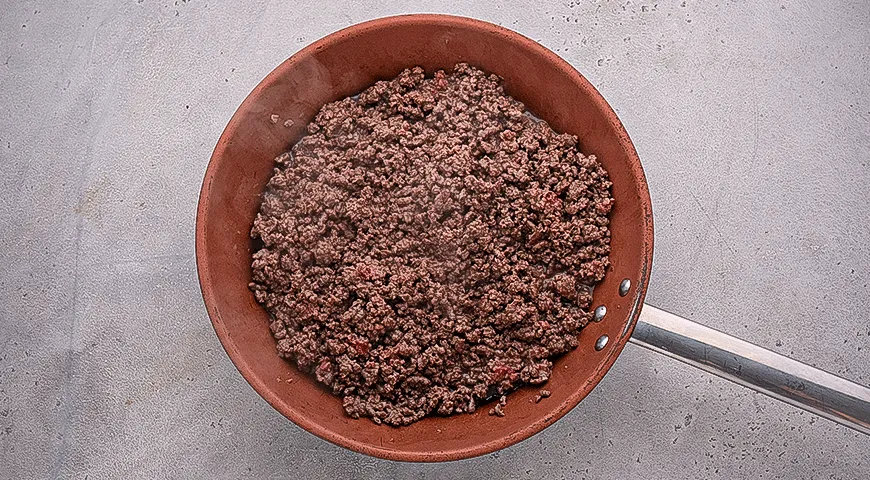 Острая лапша дан-дан с фаршем