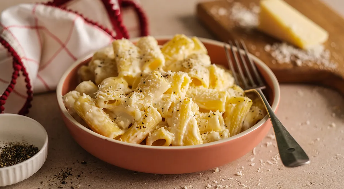 Макароны в микроволновке