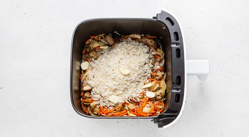 Плов в аэрогриле