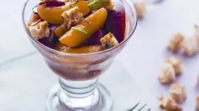 Рецепты с фруктами, клубникой и виноградом