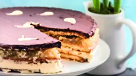 Торт творожный в духовке