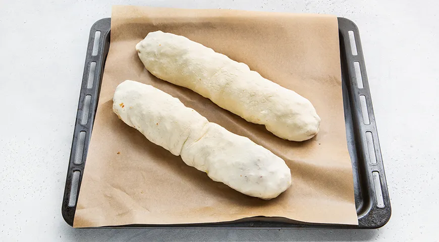 Яблочный штрудель из слоеного теста