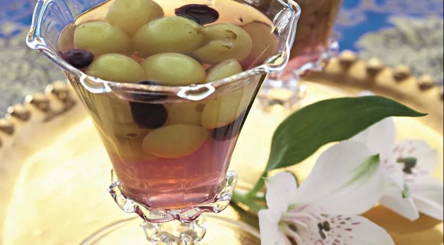 Виноградное желе с хересом