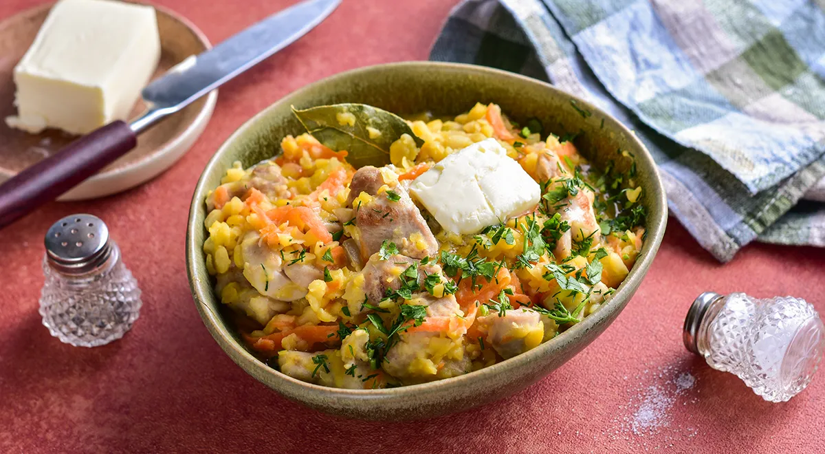 Рецепт гороховой каши с добавлением лаврового листа