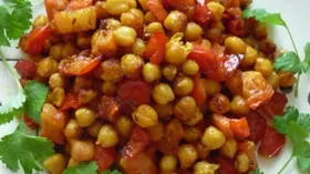 Рецепты с горохом, нутом и сладким перцем
