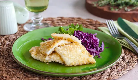 Быстрые кальмары в сухарях на ужин