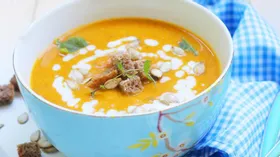 Тыквенный суп (Balkabağı çorbası)