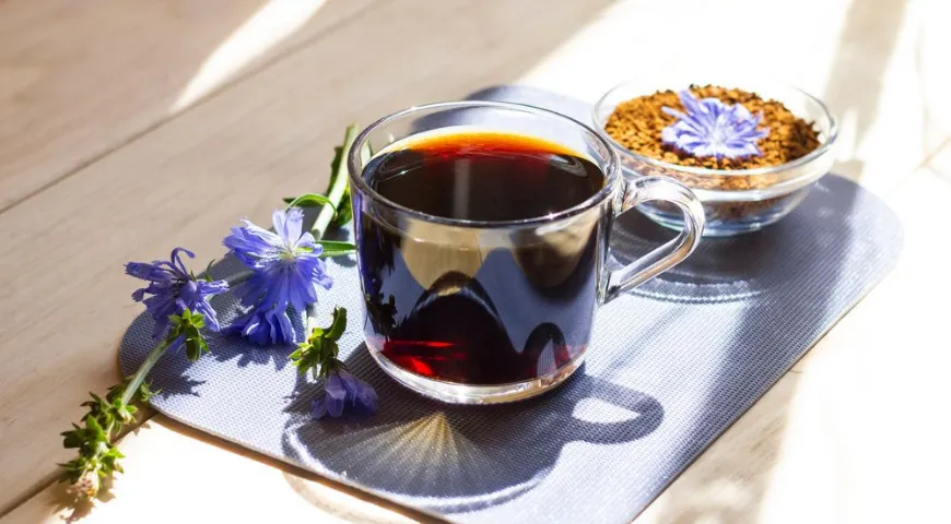 Цикорий — один из самых мощных пребиотиков, он стимулирует рост и размножение полезных бактерий в кишечнике