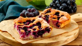 10 блюд с виноградом для детей