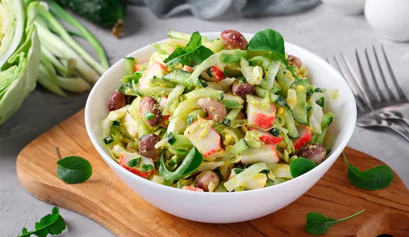 Самые вкусные салаты с крабовыми палочками и как их готовят в Японии