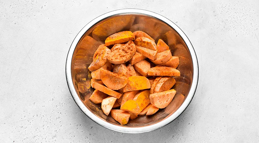 Жареный батат