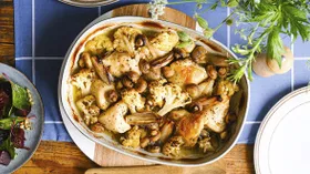 Простые рецепты с шампиньонами и цветной капустой