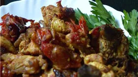 Рецепты с овощами, карри и соусами