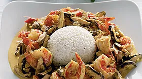 Рецепты с грибами, морепродуктами и имбирём