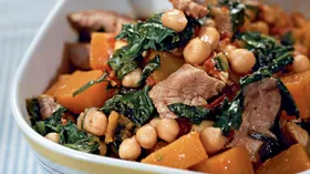 Рецепты с курятиной, горохом и нутом