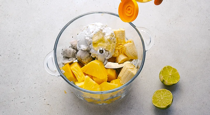 Мороженое из питахайи