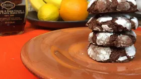Двойное шоколадное печенье с имбирно-кофейными нотками 