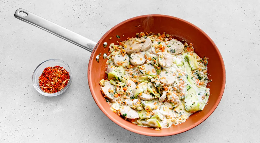 Тушеные бычьи яйца