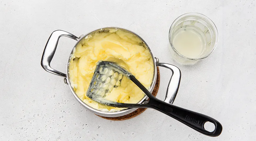 Пюре с добавлением сметаны