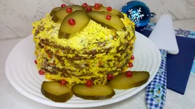 Торт из куриной печени