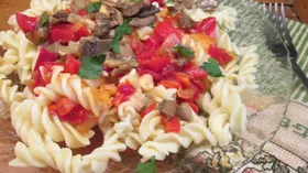 Простые рецепты с пастой и шампиньонами