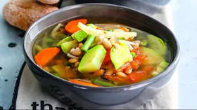 Провансальский овощной суп с фенхелем