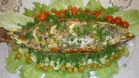 Рецепты с рыбой, маслом растительным и креветками