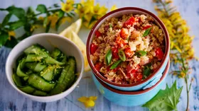 Рецепты с цветной капустой и сладким перцем