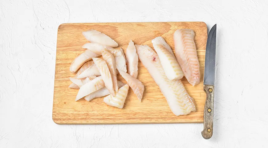 Филе трески в кляре