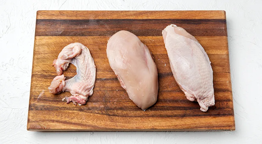 Поджарка из курицы на сковороде