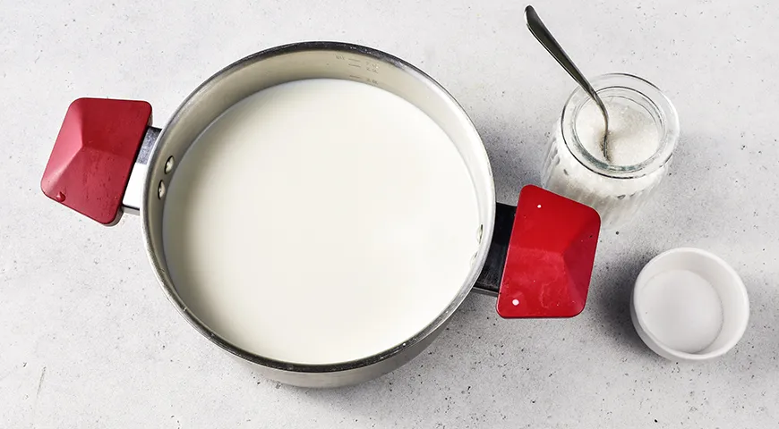 Молочный суп с вермишелью