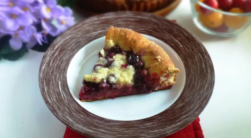 Пирог с крыжовником