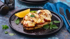 Отбивная с овощами