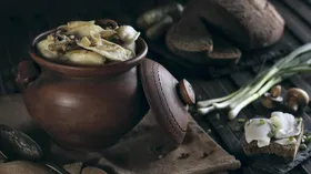 Рецепты на завтрак с шампиньонами и мукой