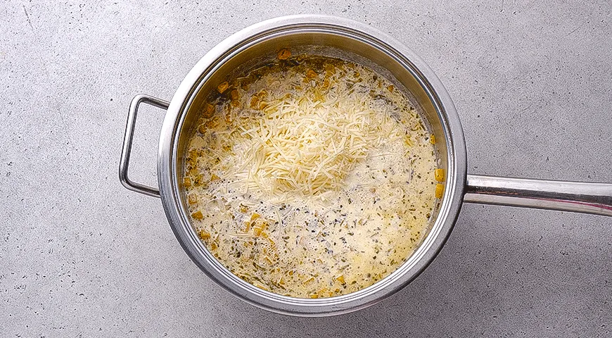 Тыквенное рагу с мини-пельменями